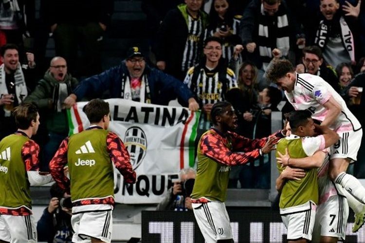 Leg Pertama Semi Final Coppa Italia, Juventus Kalahkan Lazio