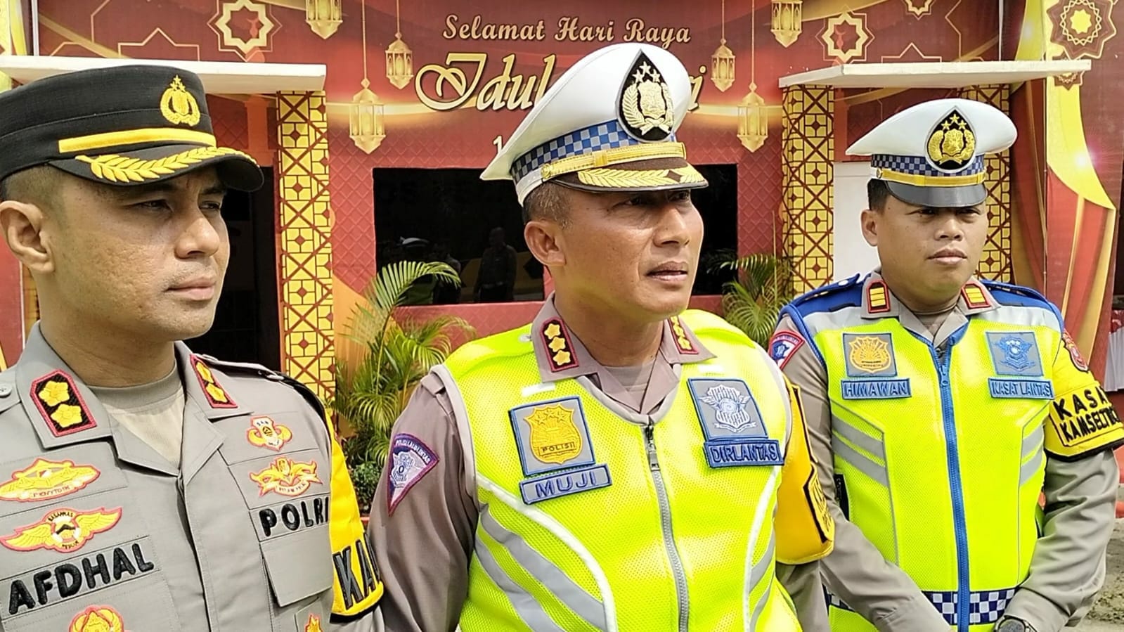 Dirlantas Polda Sumut Tinjau Pembukaan Gerbang Tol Kisaran