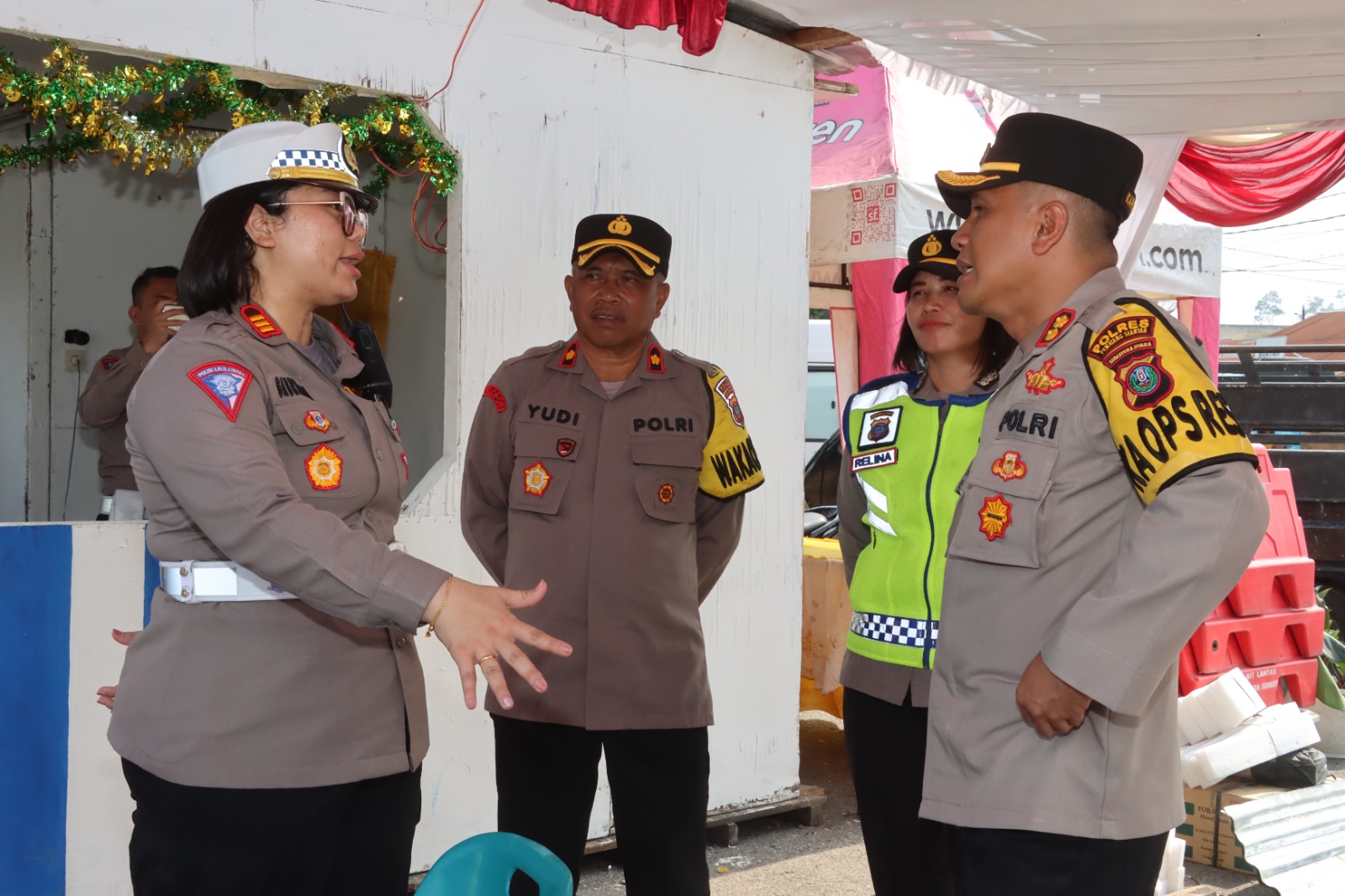 Kapolres Pematangsiantar Cek Kesiapan Awal Pengamanan Pospam dan Posyan