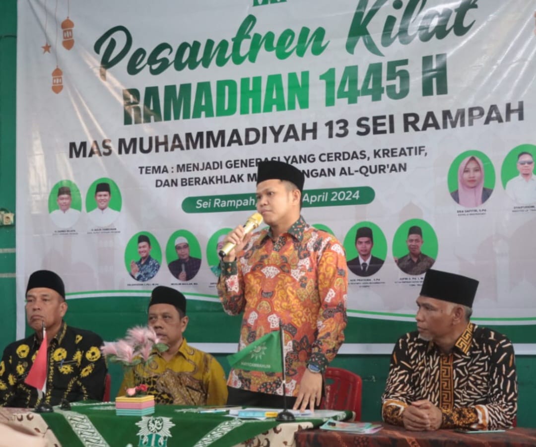Tampil Sebagai Narasumber, Ini Disampaikan Adlin Tambunan di Madrasah Aliyah