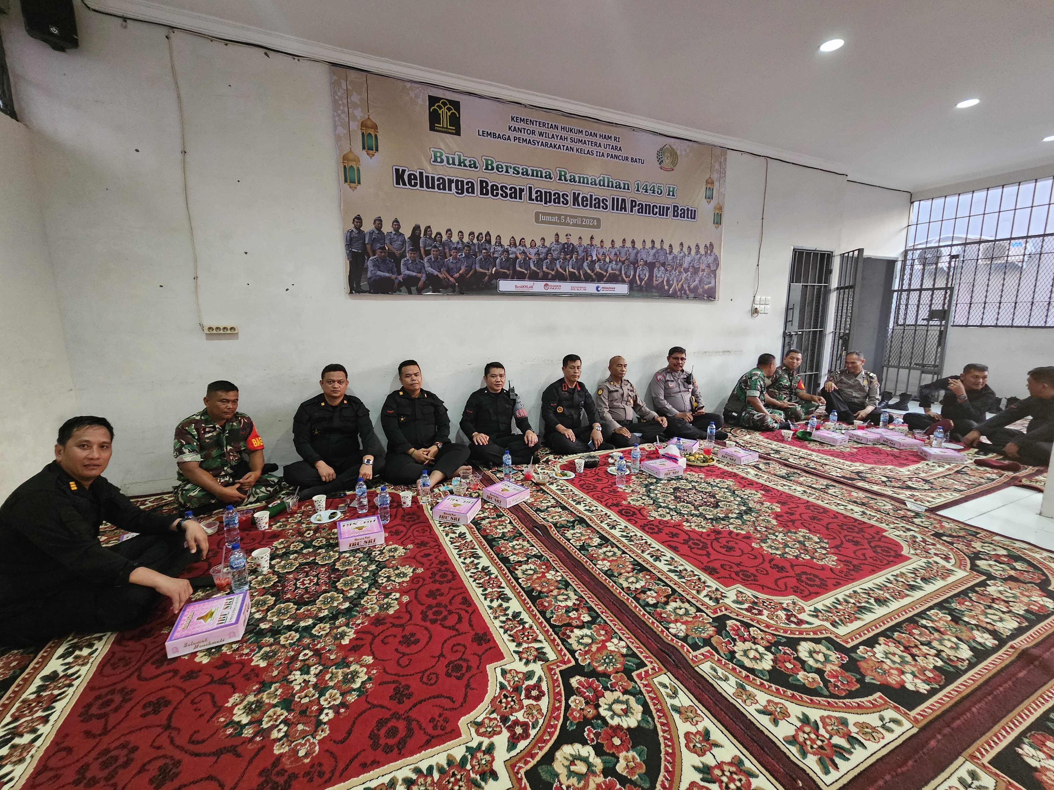 Lapas Pancurbatu Gelar Bukber Ramadan 1445 H