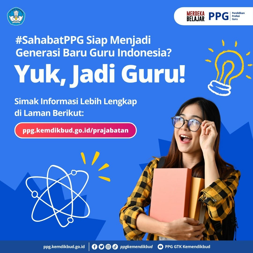 PPG Prajabatan 2024 Dibuka untuk 23 Bidang Studi Umum dan 27 Bidang Studi Kejuruan