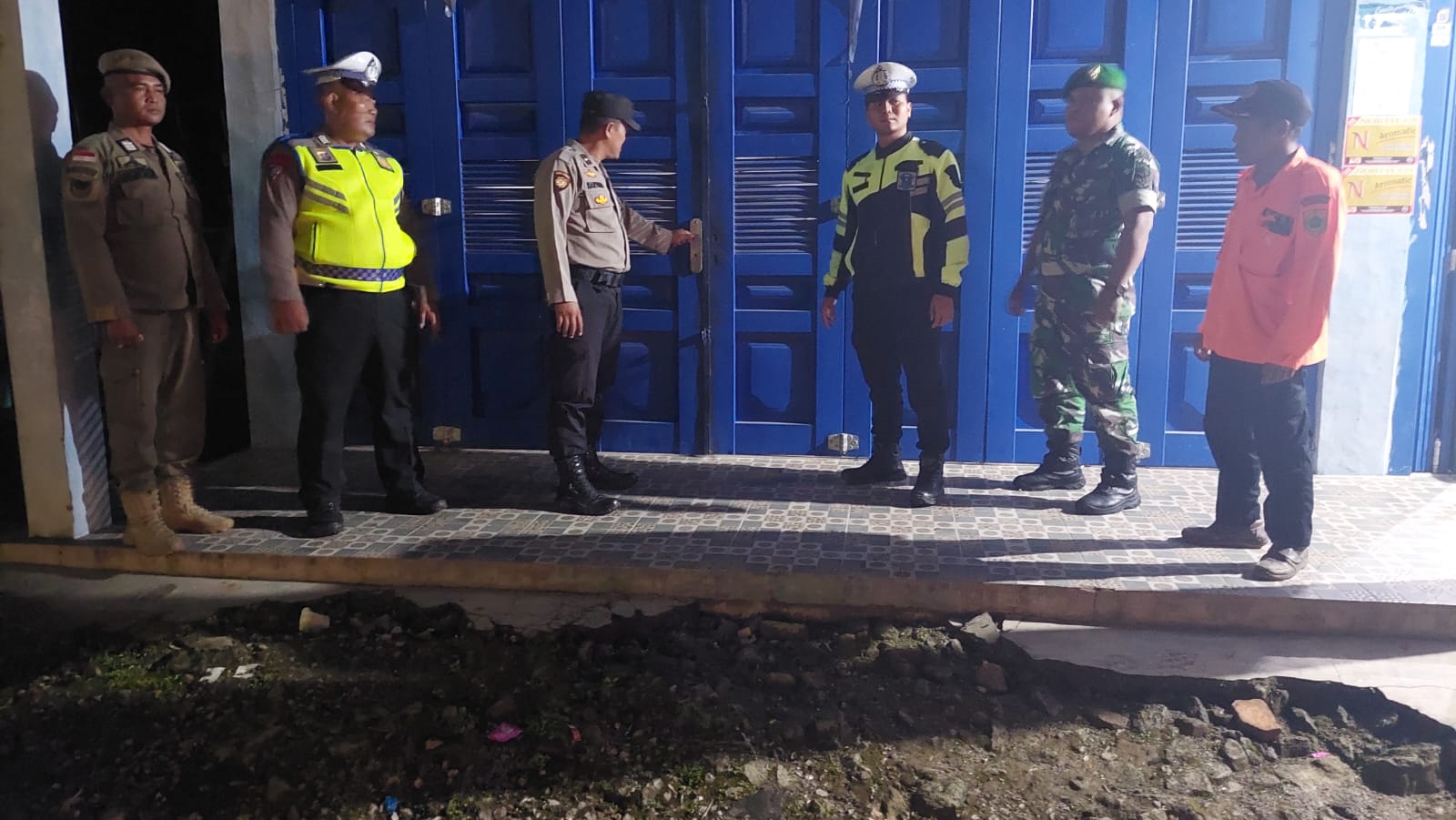 Polisi Patroli Jaga Rumah Kosong Ditinggal Mudik