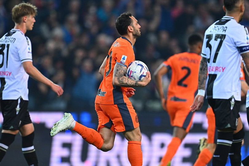 Liga Italia, Inter Milan Kandaskan Udinese 2-1