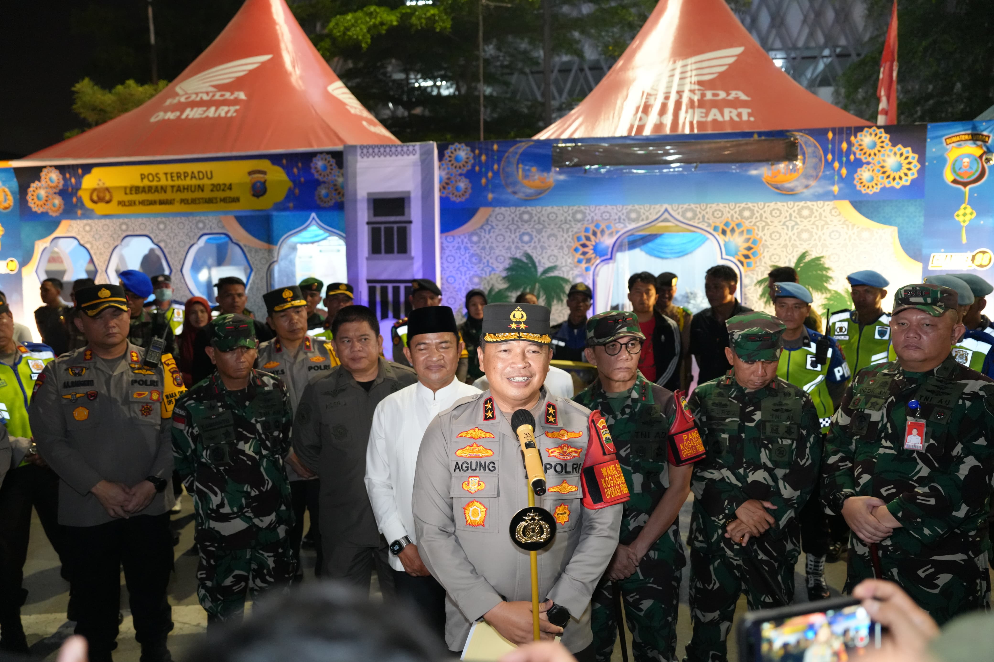 Kapolda Sumut: Malam Takbiran Kondusif