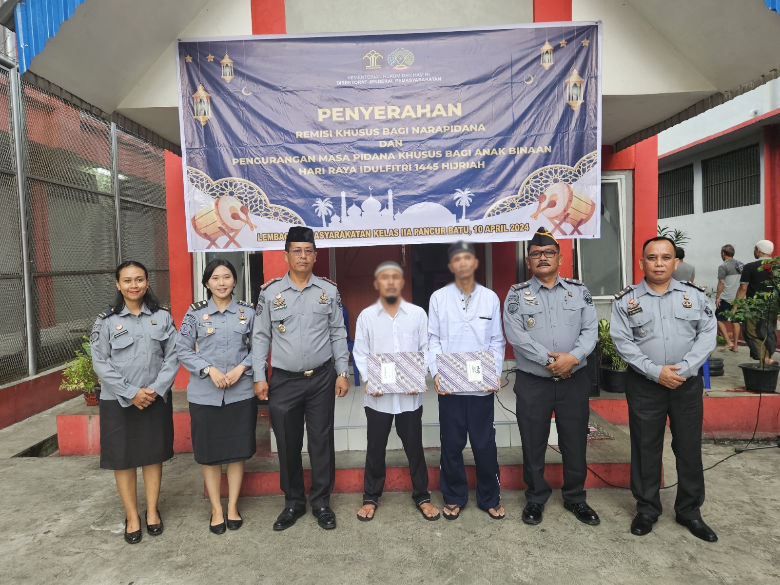 649 WBP Lapas Pancurbatu Terima Remisi Idul Fitri
