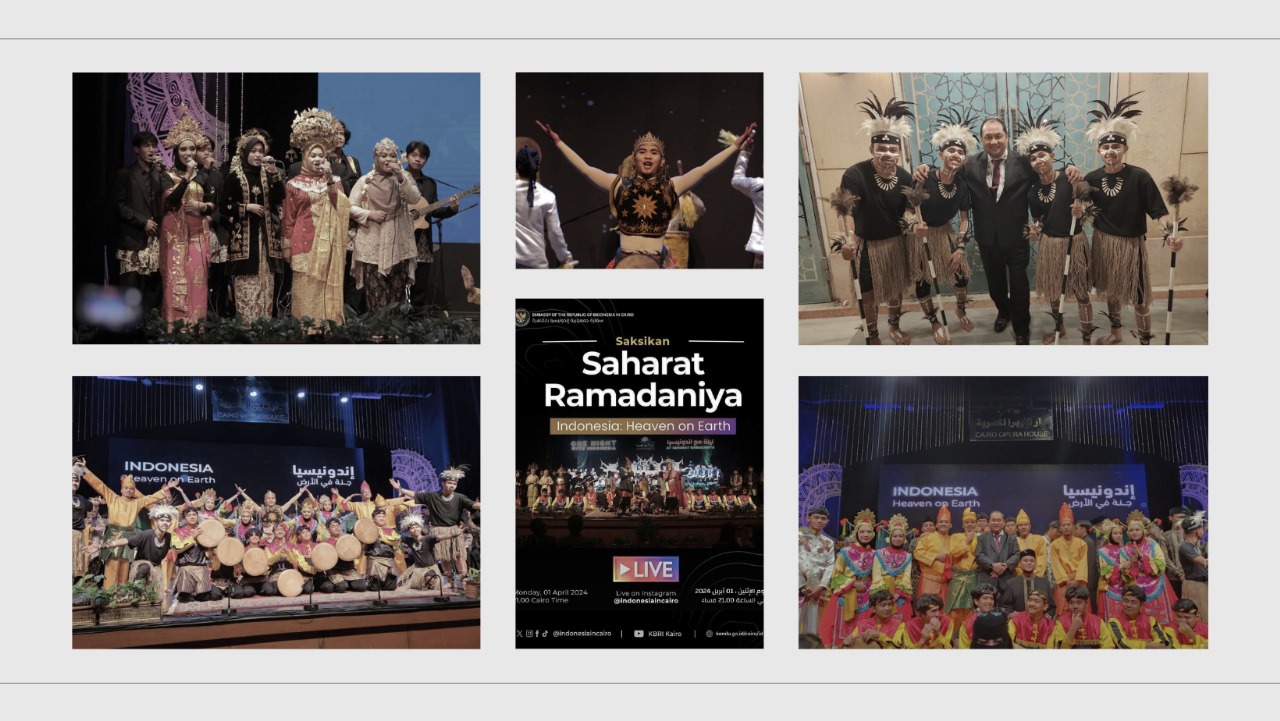 Tampilan Kebudayaan “Indonesia: Heaven on Earth” Pukau Masyarakat Mesir
