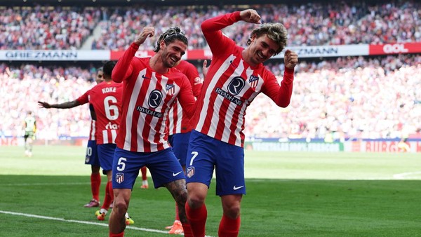 Liga Spanyol, Atletico Madrid Tumbangkan Girona 3-1