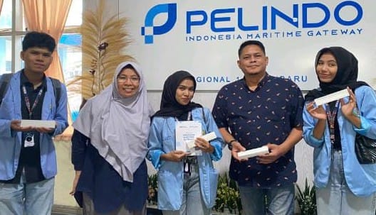 Mahasiswa Unri Kunjungi Pelindo Regional 1 Pekanbaru