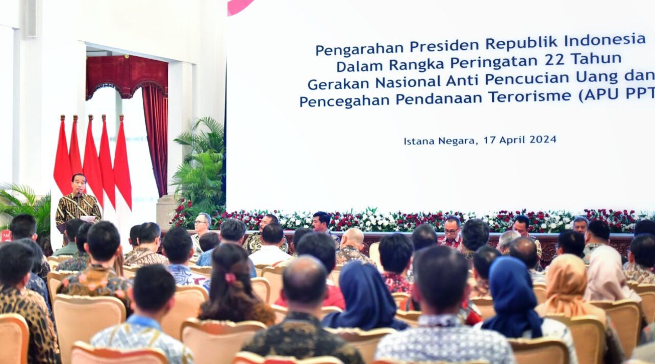 Presiden Jokowi: Penanganan TPPU Harus Komprehensif
