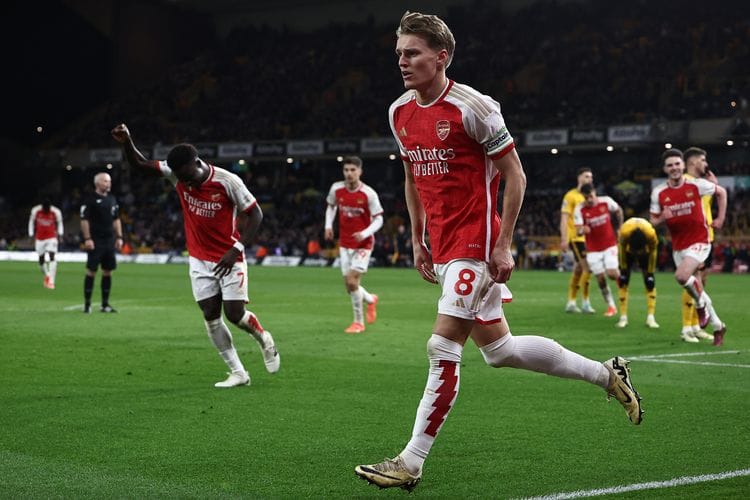 Liga Inggris, Arsenal Lengserkan Wolverhampton Wanderers 2-0
