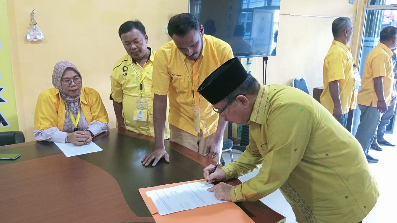 H Arwin Siregar Daftar Balon Wakil Wali Kota ke Golkar Padangsidimpuan