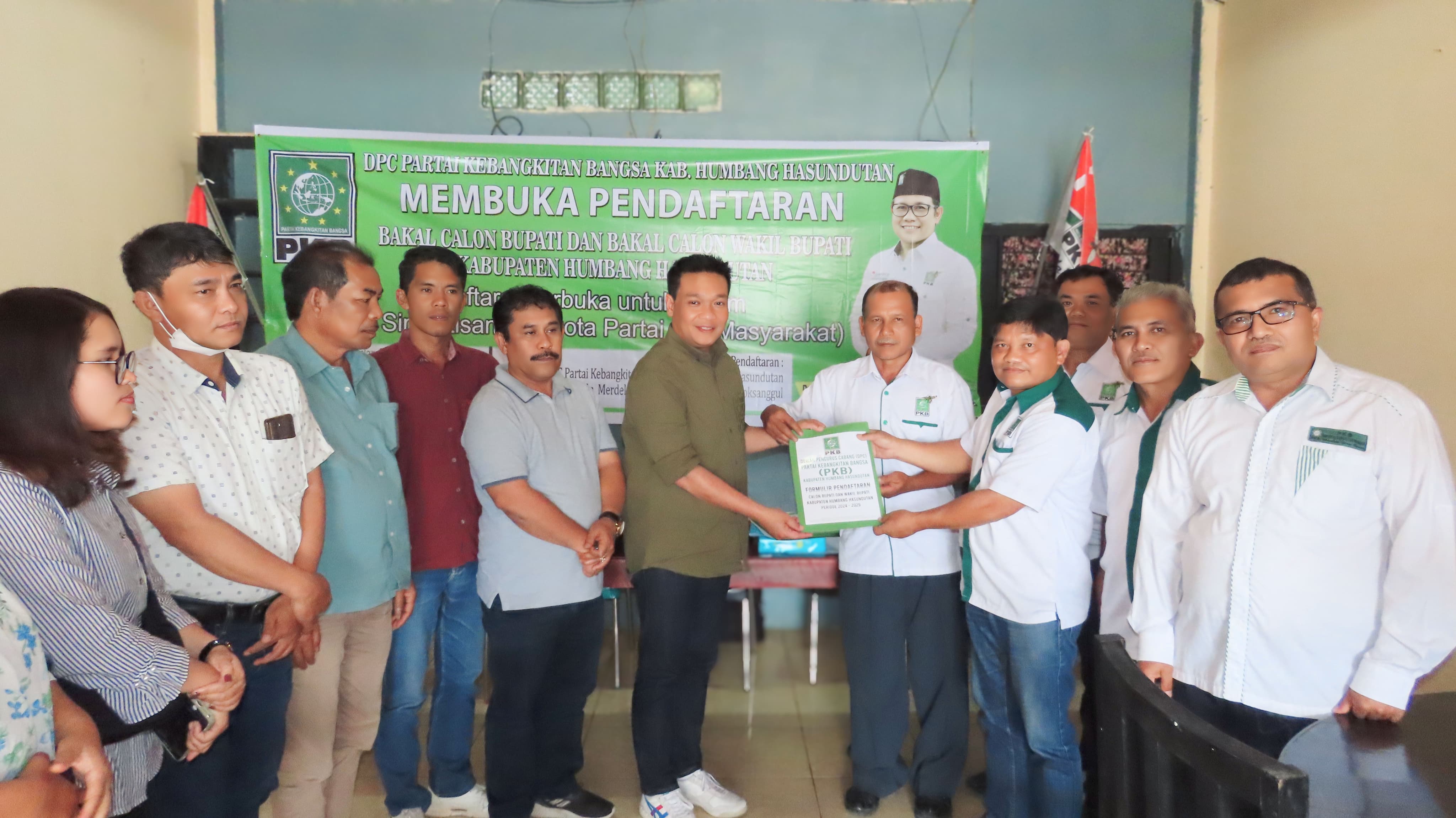 Oloan Paniaran Nababan Daftar Balon Bupati ke PKB Humbahas