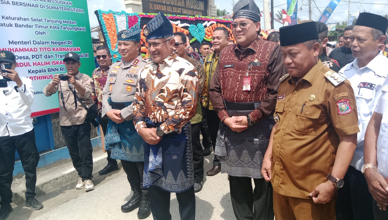 Canangkan Kelurahan Bersinar, Kepala BNN RI ke Tanjungbalai