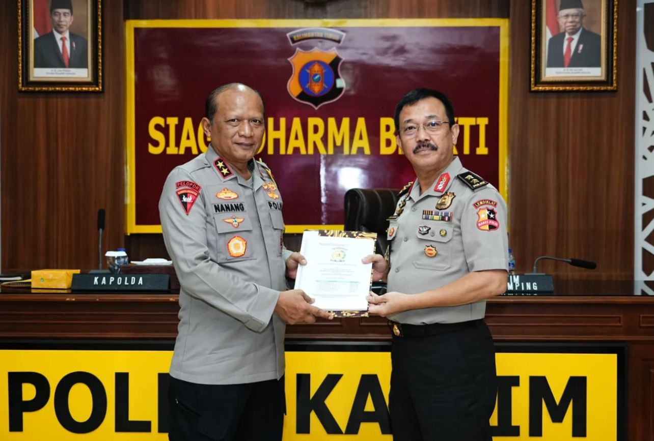 Penutupan Praktek Kerja Dalam Negeri Pasis Sespimti Dikreg ke-33 di Polda Kaltim