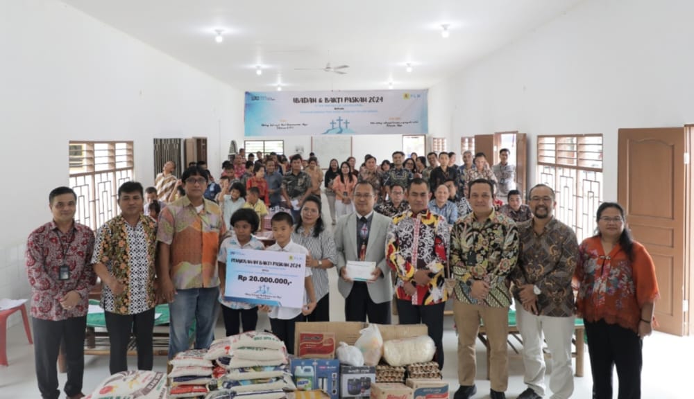 PLN UID Sumut Berbagi Bakti Paskah 2024 di Tiga Panti Asuhan Kabupaten Deliserdang