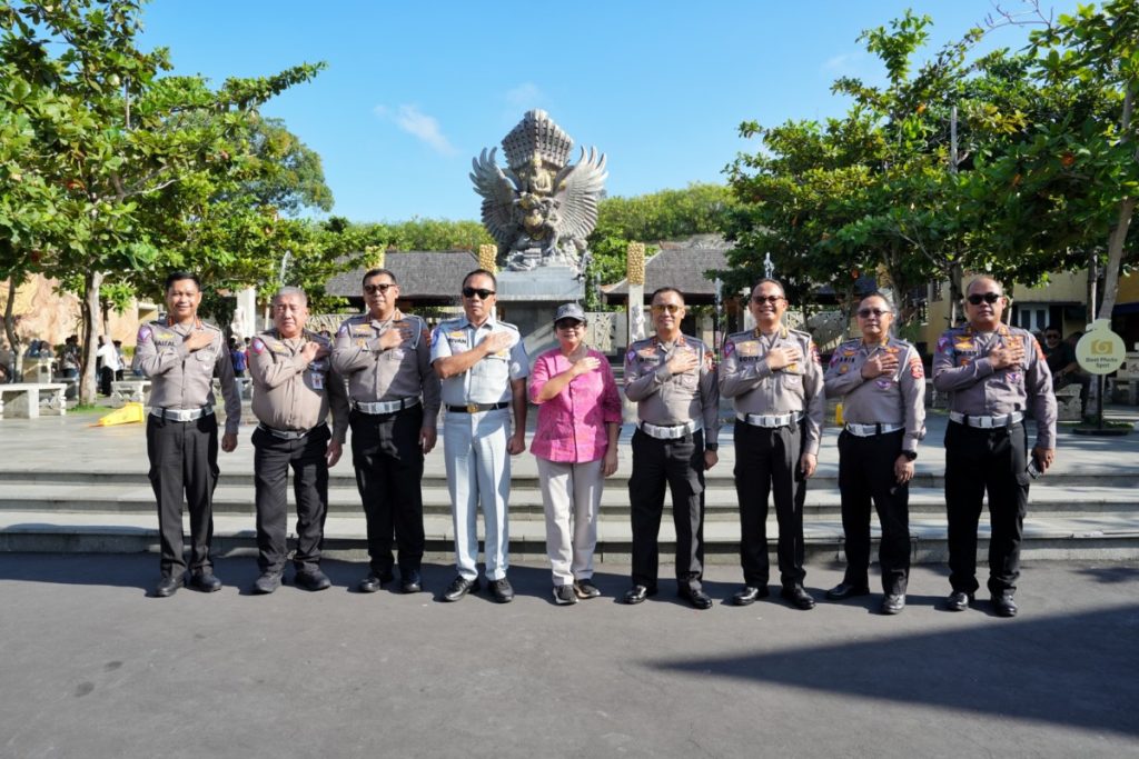 Jelang KTT WWF, Korlantas Polri Survey Pengamanan dan Pengawalan di Venue Kunjungan Delegasi