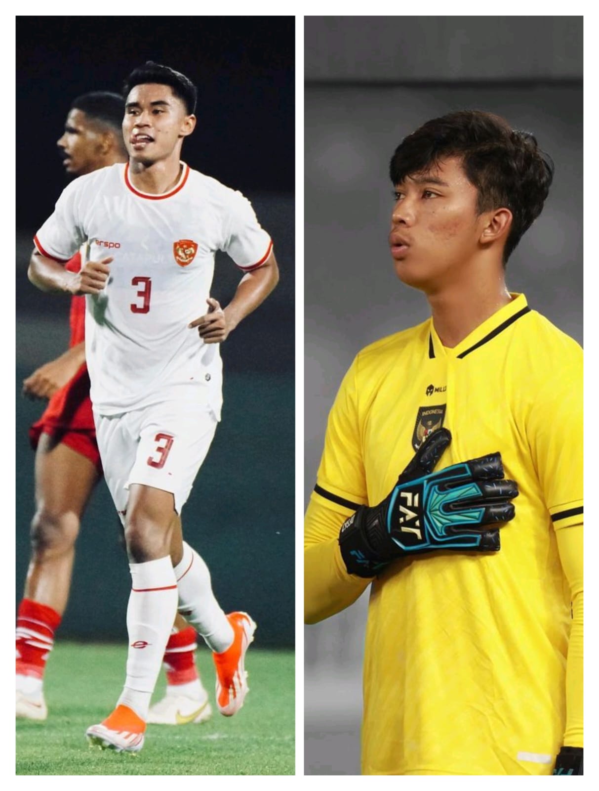 Dua Anggota Polri Harumkan Indonesia Lewat Timnas U-23