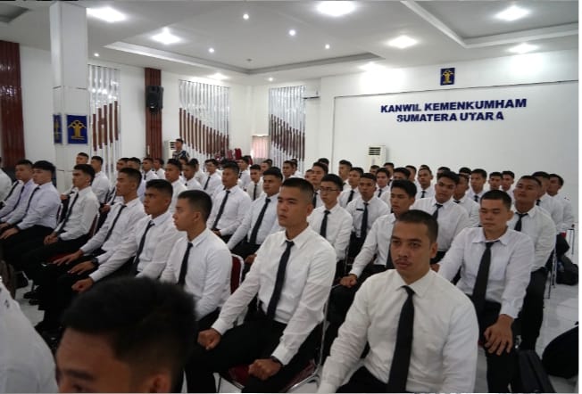Kemenkumham Sumut Gelar Tes Urine 78 CPNS