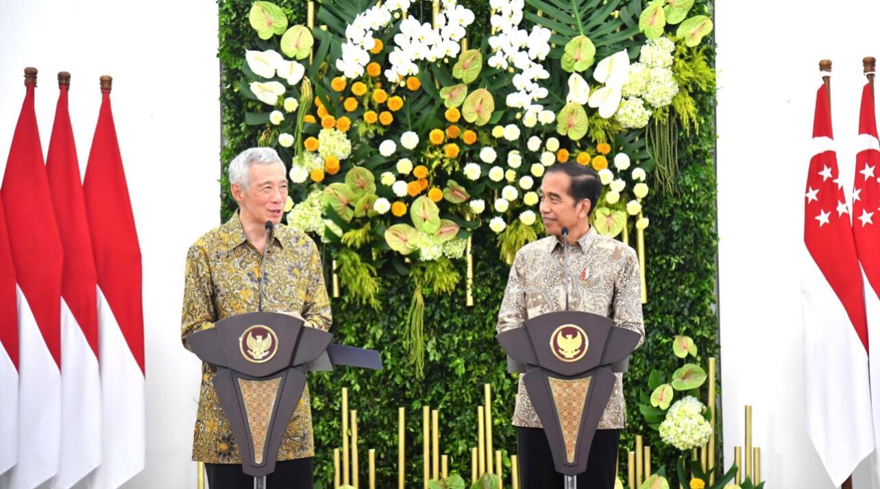 Gelar Leader’s Retreat ke-7, Presiden Jokowi dan PM Lee Bahas Kerja Sama Indonesia-Singapura