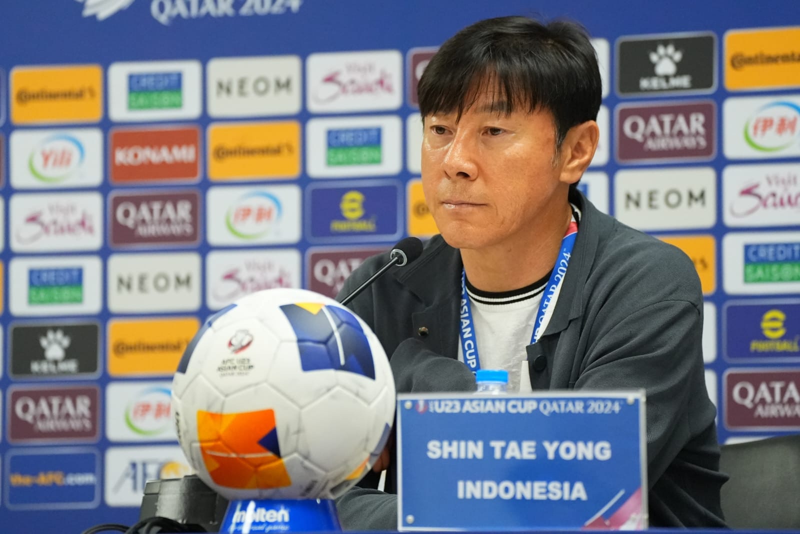 Shin Tae-yong Optimistis Garuda Muda Lolos ke Olimpiade 2024