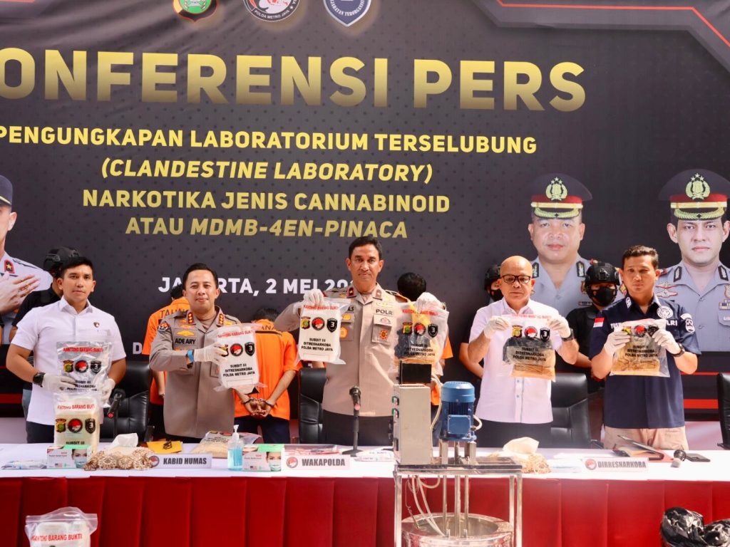 Pengungkapan Narkoba di Sentul Bogor, Polisi Tetapkan 5 Tersangka