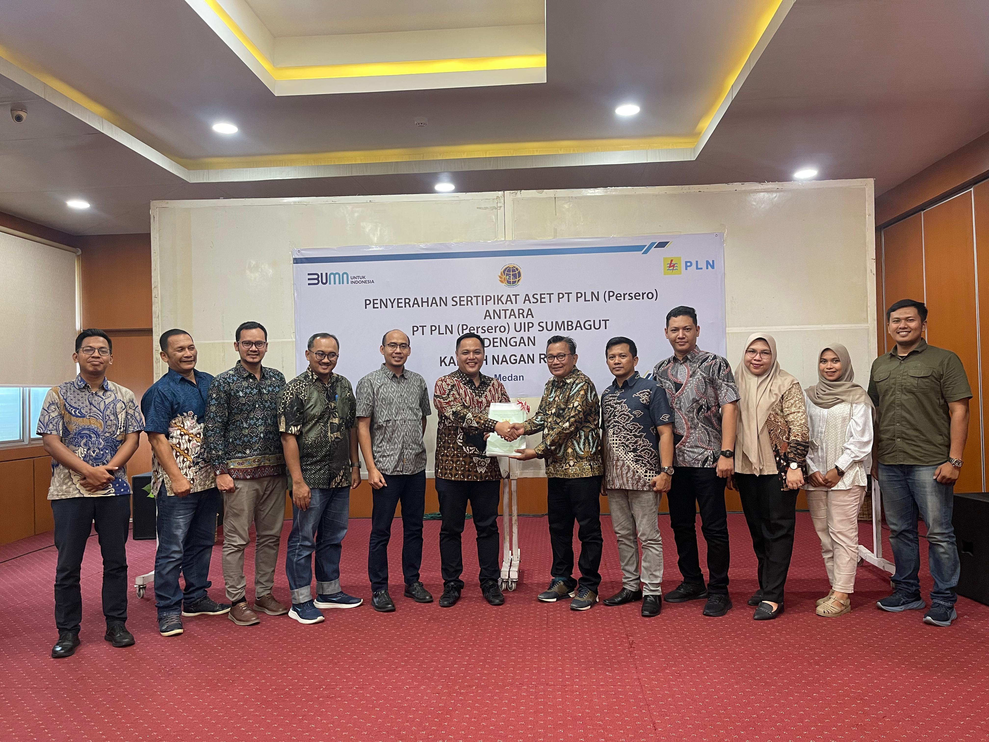 Care For Asset, PLN Kembali Terima 29 Sertipikat Tapak Tower SUTT 150 kV Nagan Raya-Blang Pidie