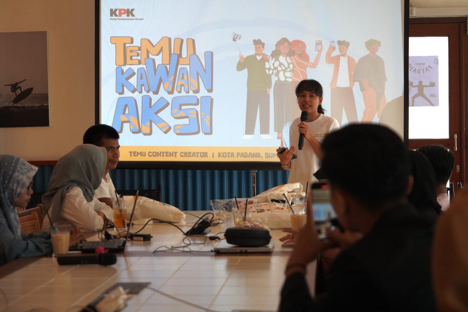 KPK Gandeng Pegiat Sosial Media Suarakan Pesan Antikorupsi