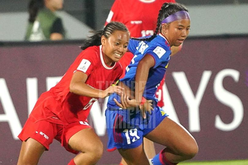 Piala Asia Wanita U-17, Filipina Gulung Indonesia 6-1