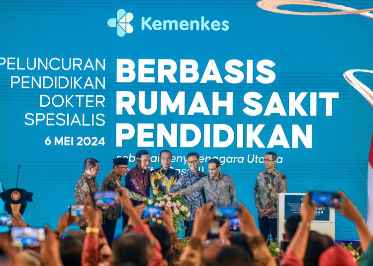 Pendidikan Dokter Spesialis Berbasis Rumah Sakit Resmi Diluncurkan Presiden Jokowi