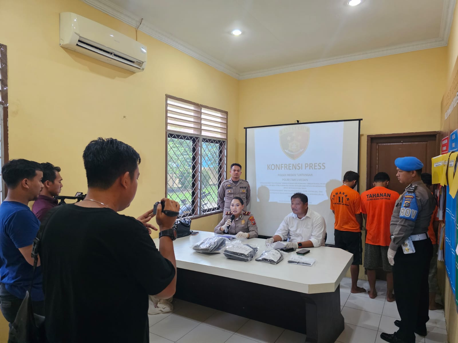 Terkait Pembunuhan Syafril Ginting, Polsek Medan Tuntungan Bekuk Tiga Pelaku
