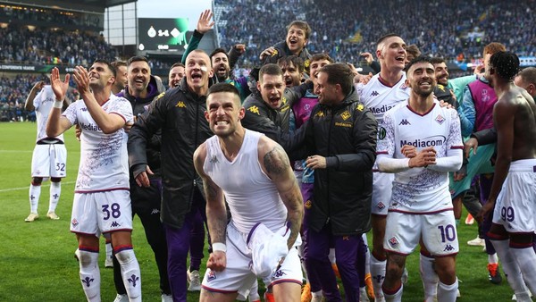Fiorentina ke Final UEFA Conference League Usai Lengserkan Club Brugge