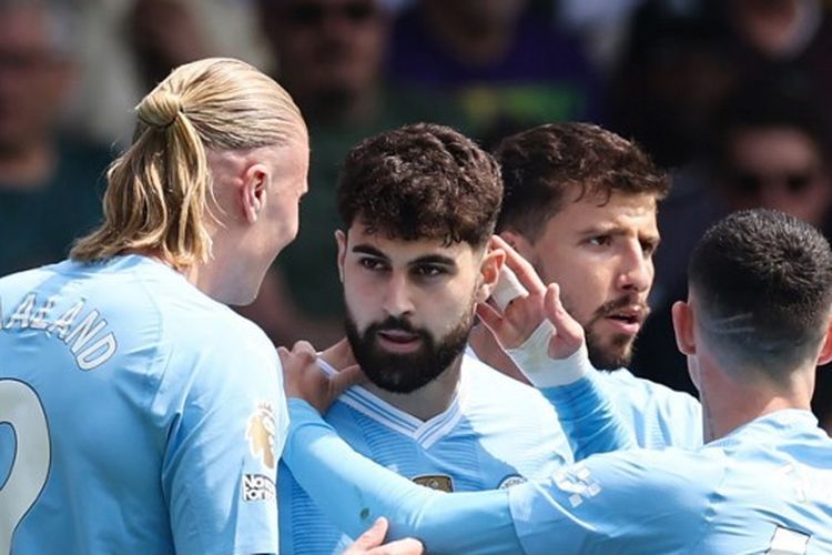 Liga Inggris, Manchester City Cukur Fulham 4-0