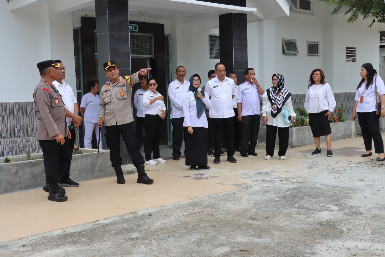 Kapolres dan Wali Kota Pematangsiantar Cek Kesiapan Ruang Rehabilitasi RS Djasamen Saragih