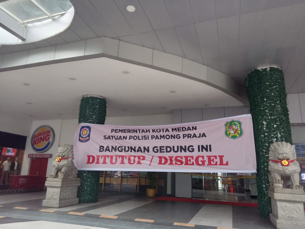 Gedung Centre Point Tetap Tersegel, Tidak ada Akitivas di Dalam Gedung