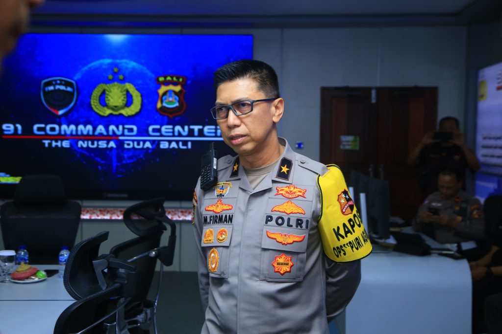 Polri Dirikan Posko Command Center 91 Pantau Pengamanan WWF