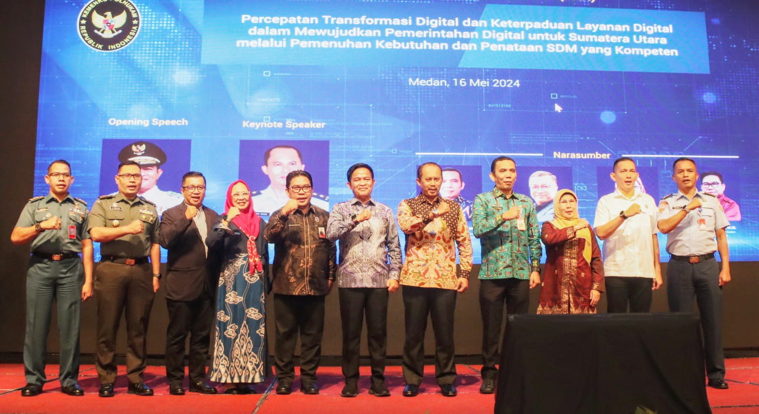 Pemprov Sumut Lakukan Percepatan Tranformasi Digital Berbagai Sektor