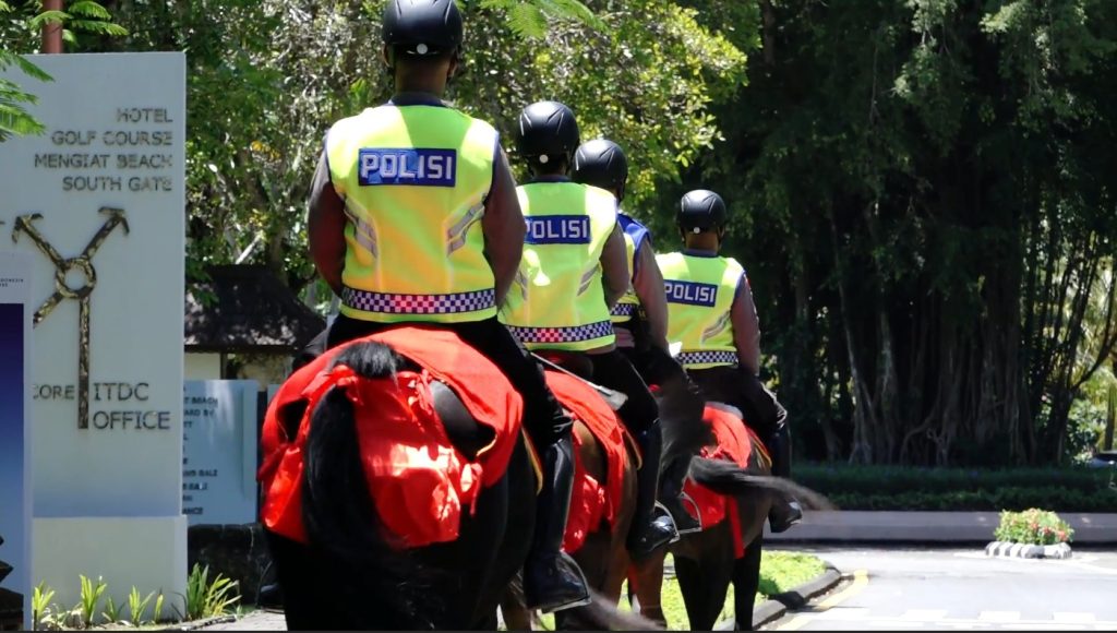 Polri Turunkan Pasukan Berkuda Amankan World Water Forum ke-10 di Bali
