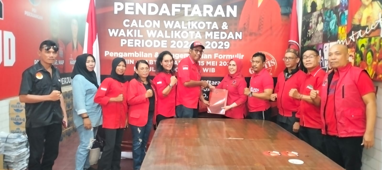 Daftarkan Diri Jadi Balon Wakil Wali Kota Medan ke PDIP, Hj Fitriani Manurung Siap Disandingkan Siapa Saja Calon Wali Kotanya