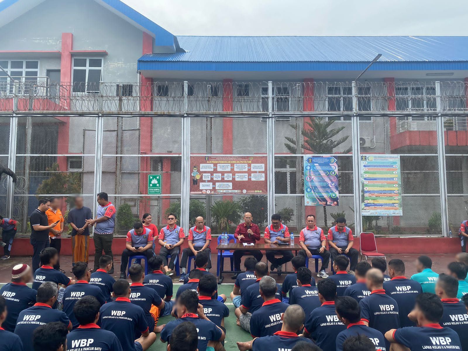 108 WBP Ikuti Dialog Bersama Plt Kepala Lapas Pancurbatu