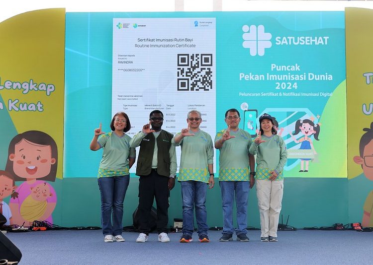 Kemenkes Luncurkan Sertifikat dan Notifikasi Imunisasi Digital
