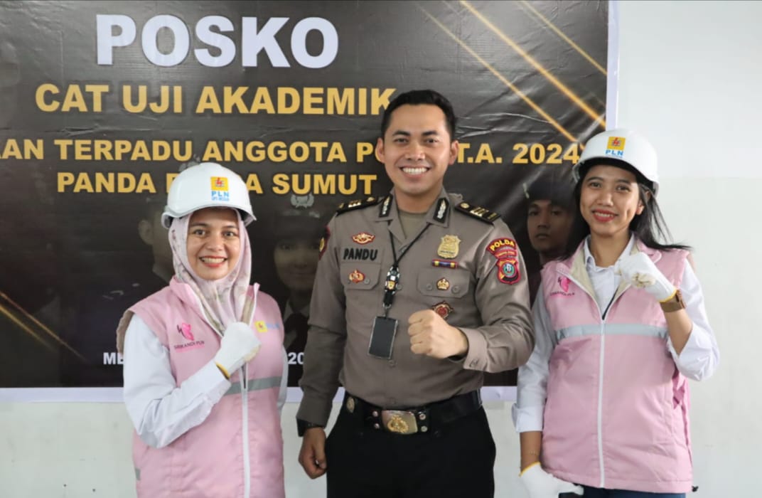 Srikandi PLN Berhasil Jaga Stabilitas Listrik Selama Ujian Akademik Penerimaan Anggota Polri 2024