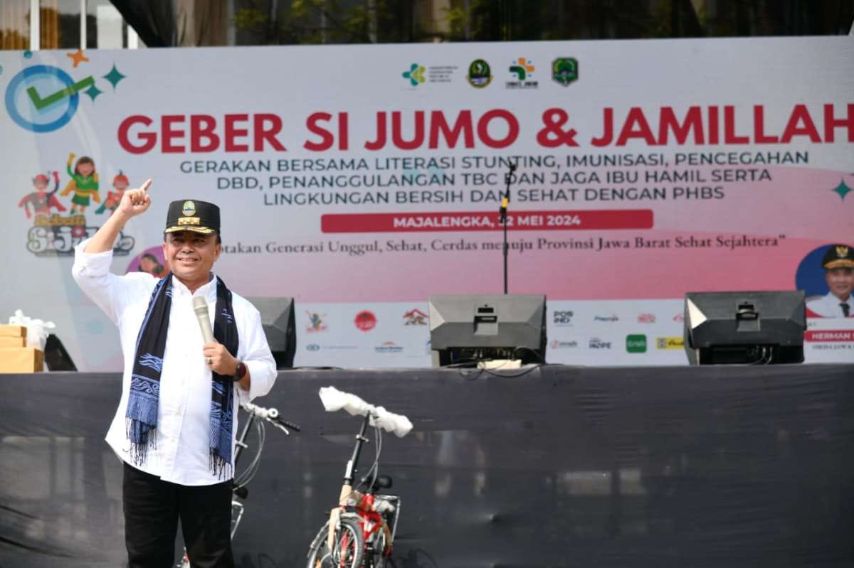 Pemprov Jabar Luncurkan Geber Si Jumo dan Jamillah di Majalengka