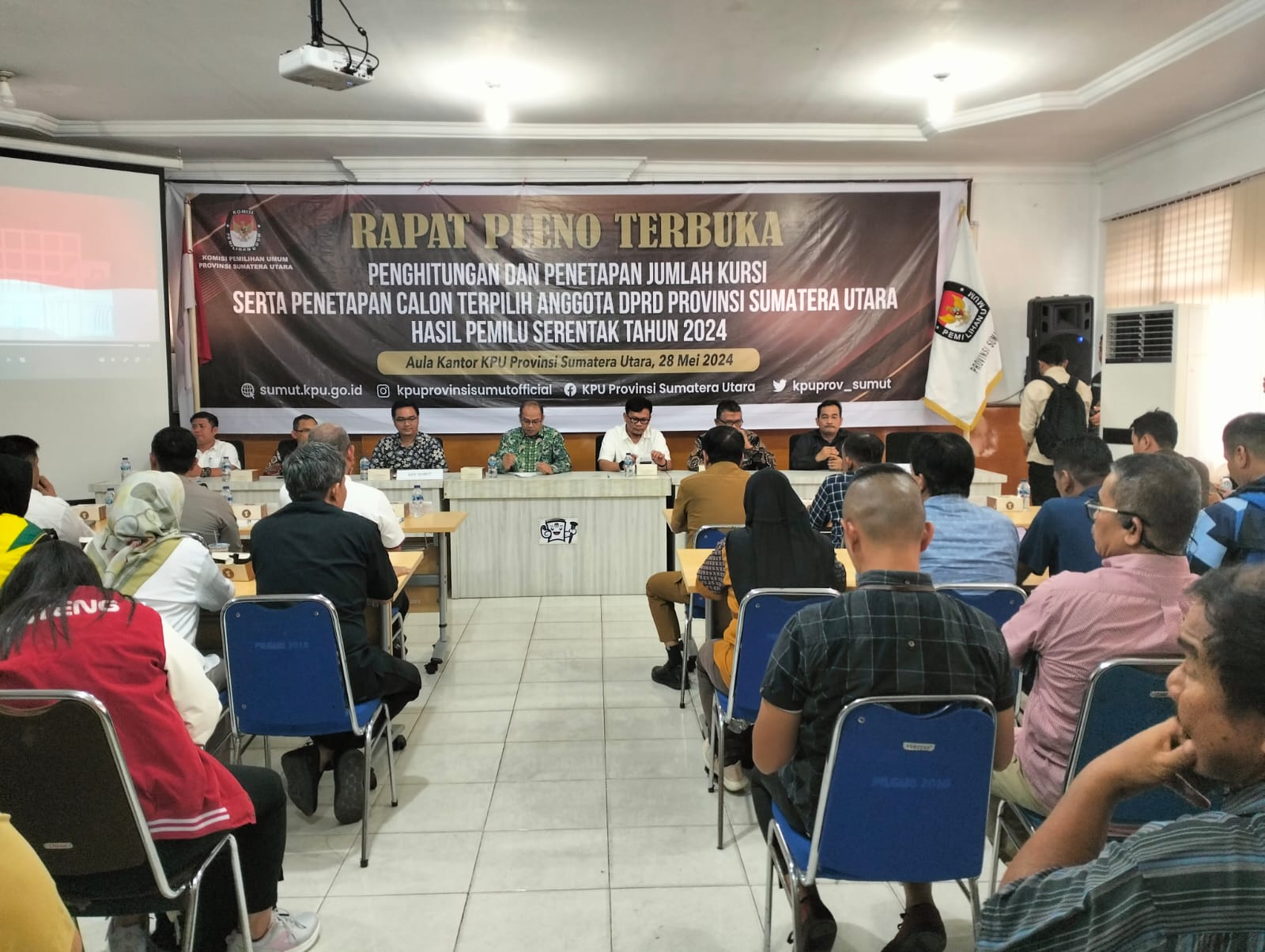 Ini Nama 100 Caleg DPRD Sumut yang Ditetapkan KPU