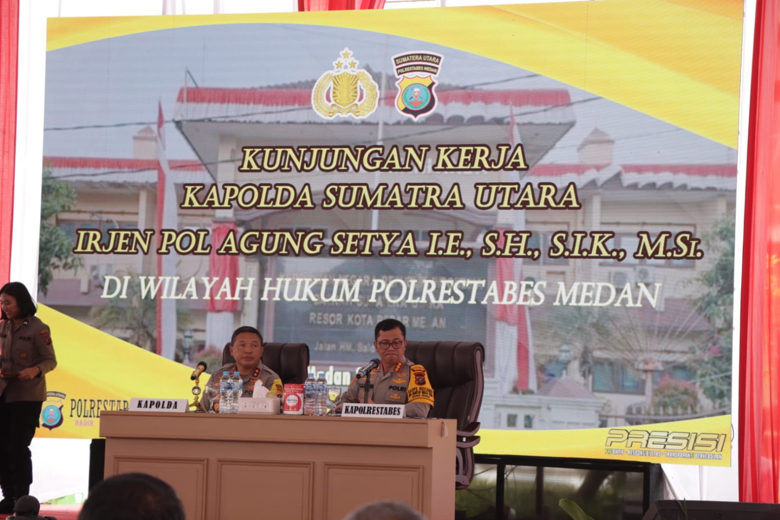 Kapolda Sumut Kunjungi Mapolrestabes Medan