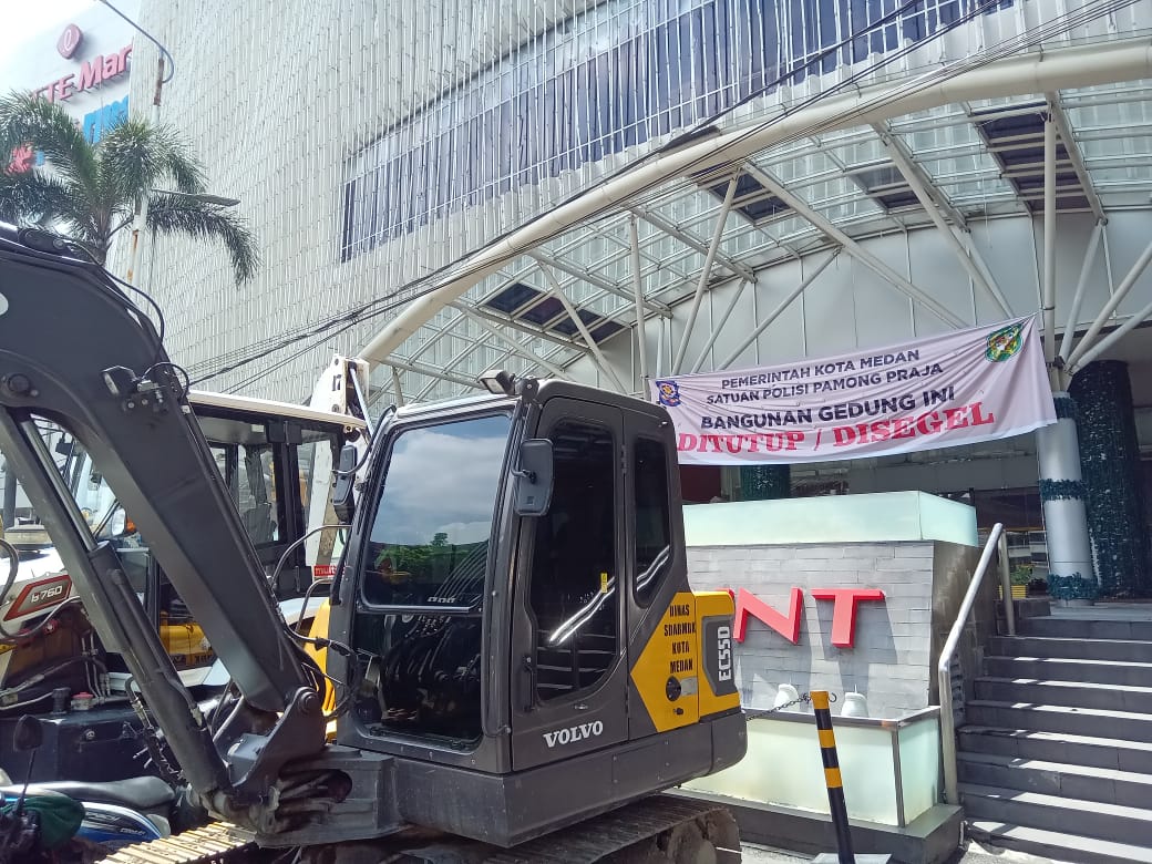 Tunda Pembongkaran Mall Centre Point, Pemko Medan: Pajak Tunggakan Dibayar Rp107 M