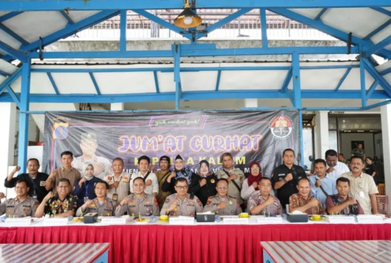 Polda Kaltim Jalin Komunikasi Lebih Dekat dengan Jurnalis