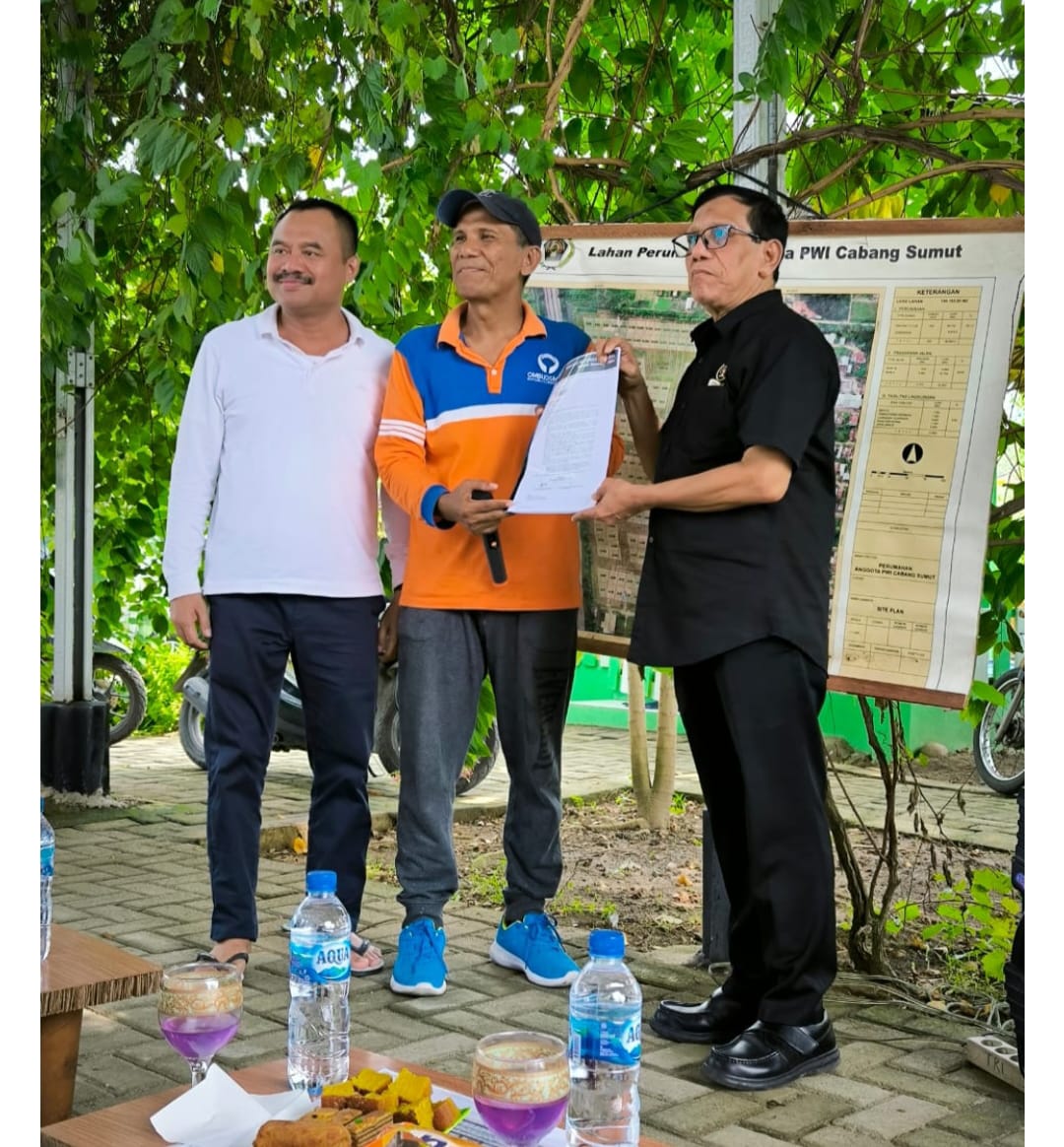 Ketua Umum PWI Pusat Optimis Perjuangan Keluarga PWI Sumut untuk Peroleh Legalitas Lahan Kompleks PWI Sumut Berhasil