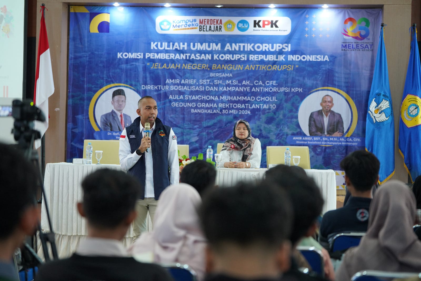 Pentingnya Karakter Integritas, KPK Bekali Civitas UTM Nilai Antikorupsi