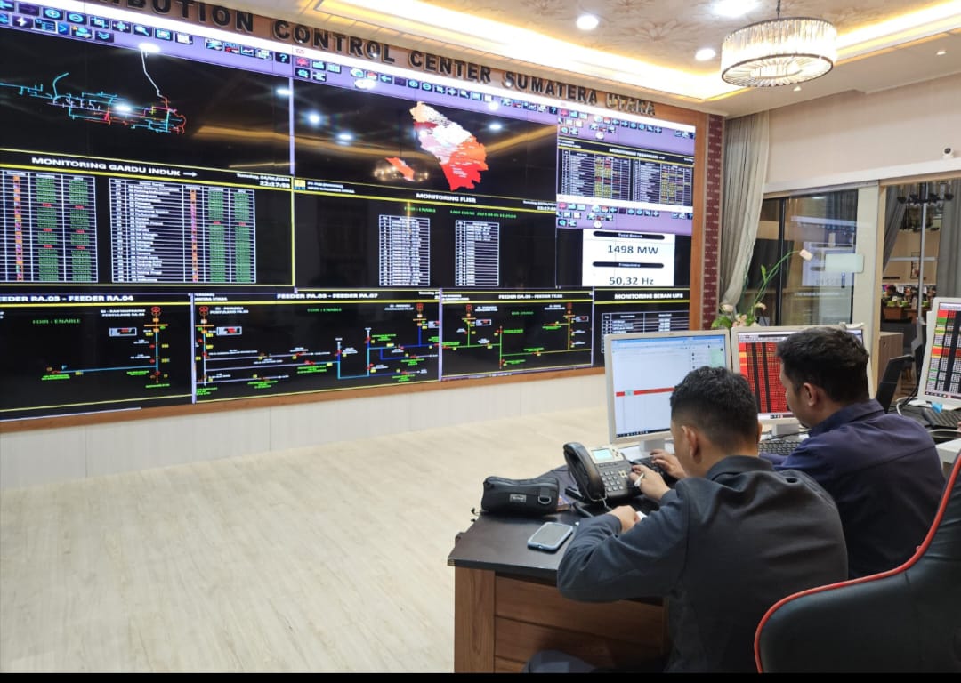 PLN UID Sumut Berhasil Pulihkan 100% Listrik Padam, Pasca Gangguan Transmisi